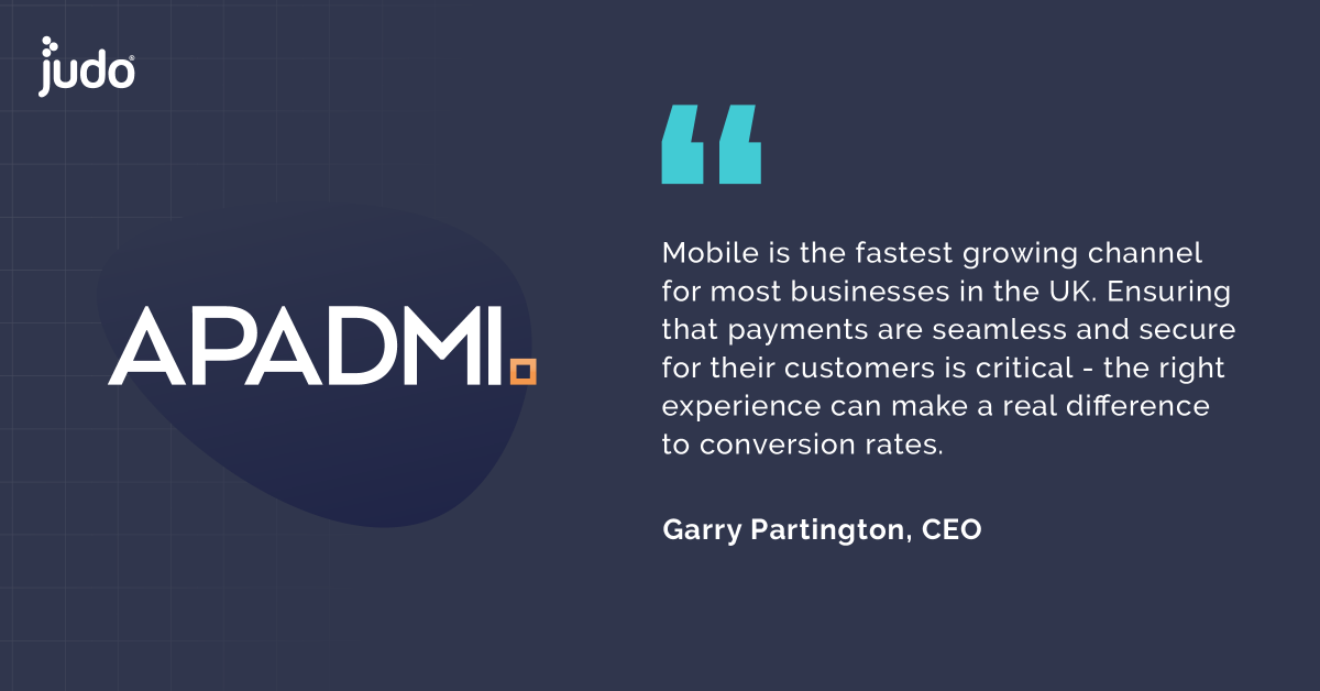 There's a whopping 71.8 million+ mobiles in the UK 🚀.

Mobiles are a huge part of our everyday life; which is why we partnered with fellow mobile expert, <a href="/apadmi/">Apadmi</a> , to give businesses access to cutting-edge payment experiences.

Read more > bit.ly/3vSYckR