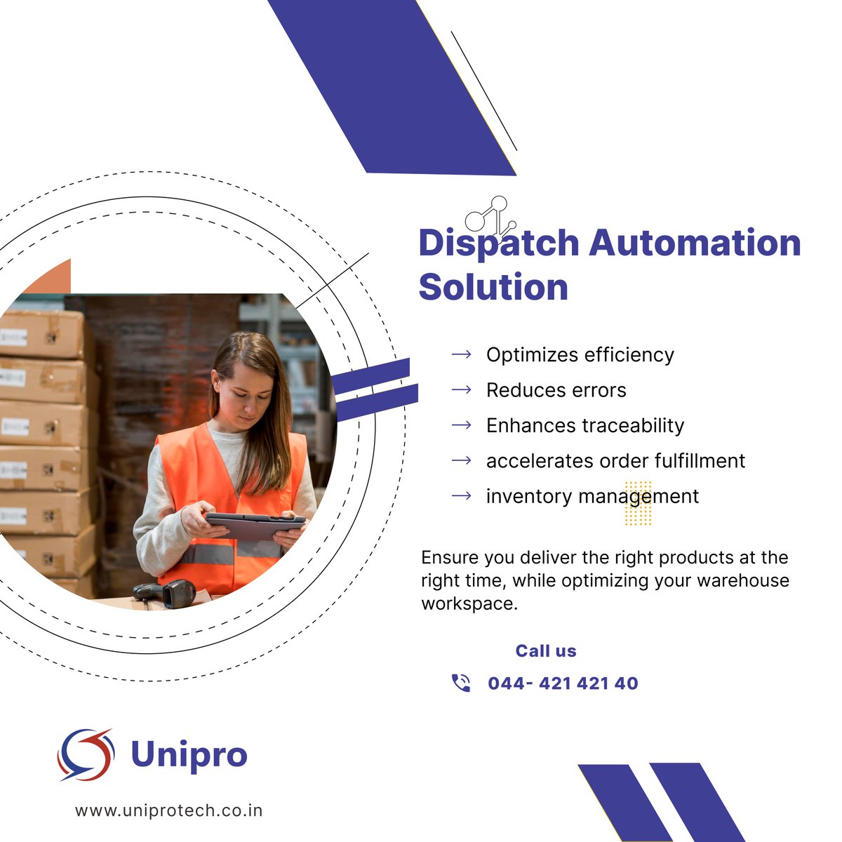 uniprotechsolu's tweet image. bit.ly/3Y4lZqP - 
For a free software demo, click uniprotech.co.in/demo-request/

Phone: 044-421 421 40
Email: salesenquiry@uniprotech.co.in
Website: uniprotech.co.in

#dispatchautomation #supplychain #logistics #warehouse #supplychainsolutions #logisticssolutions