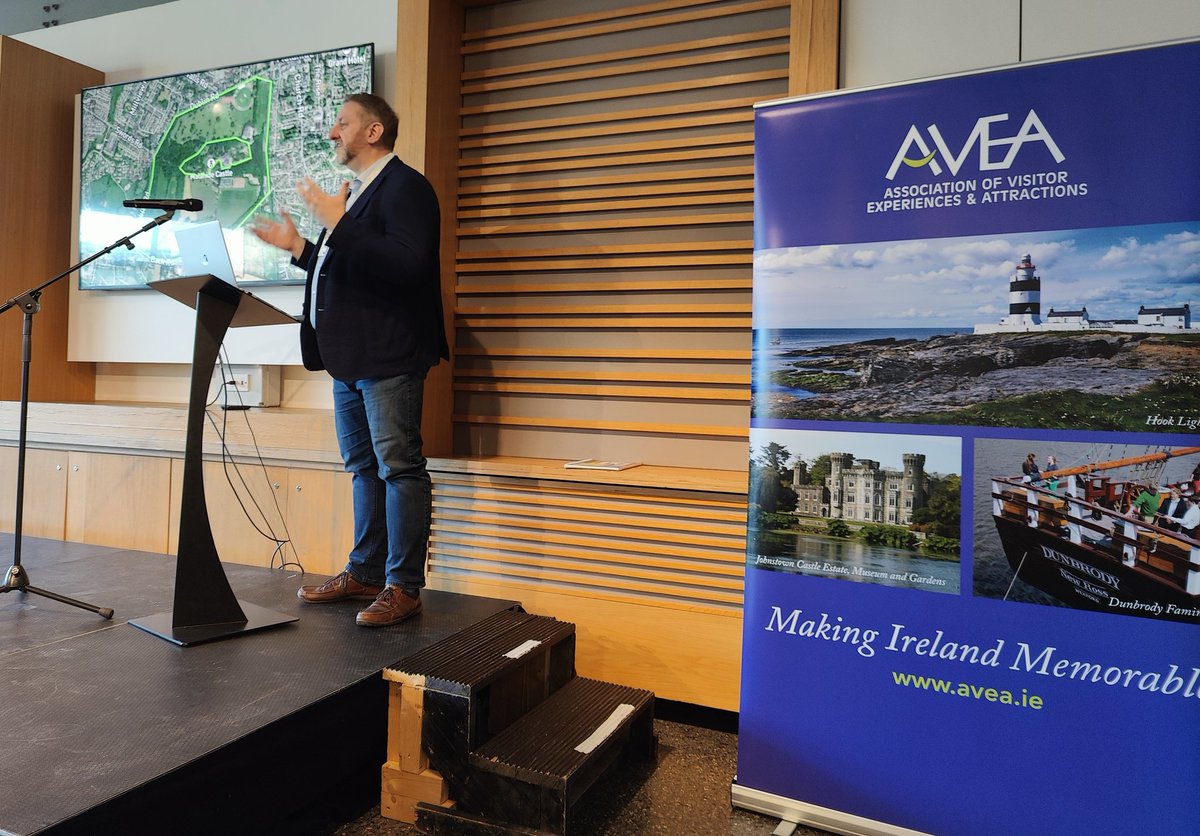 Delighted to welcome @avea_ireland delegates to Fingal this morning including @Irishtourismind CEO Eoghan O'Mara. Thanks also to @CiaranStaunton and  @MalahideCastleG who as always represented the county so well.