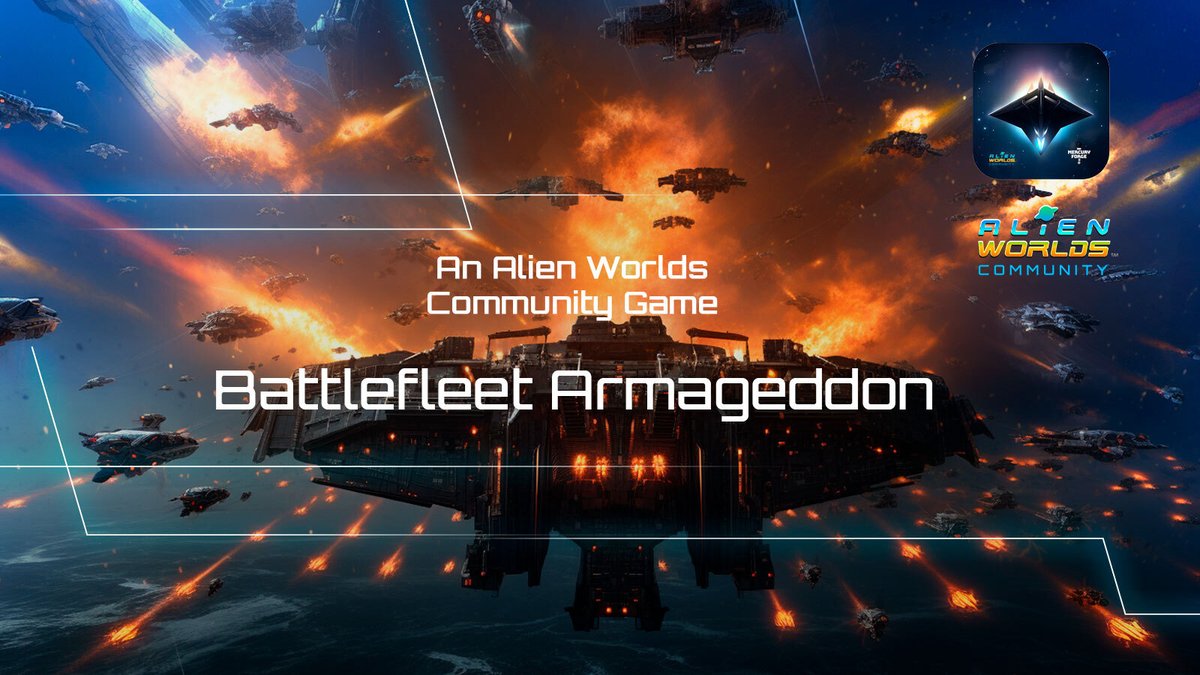 Alien Worlds Official (@alienworlds) on Twitter photo ๐ขIntroducing Battlefleet Armageddon! โ๏ธ
Assemble your fleet, fight cosmic battles, and conquer the cosmos! Created by <a href="/mercuryforge/">Mercury Forge</a> and supported by a #GalacticHubs grant, Battlefleet Armageddon brings new utility to #AlienWorlds NFTs. Use them to boost your fleet's power and ๐ขIntroducing Battlefleet Armageddon! โ๏ธ
Assemble your fleet, fight cosmic battles, and conquer the cosmos! Created by <a href="/mercuryforge/">Mercury Forge</a> and supported by a #GalacticHubs grant, Battlefleet Armageddon brings new utility to #AlienWorlds NFTs. Use them to boost your fleet's power and