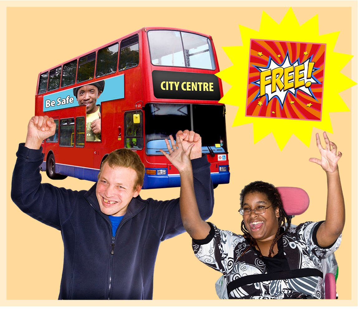 From Thursday 1 February, everyone who has a disabled bus pass will be able to use the bus all day, every day for FREE in Norfolk. Great news!