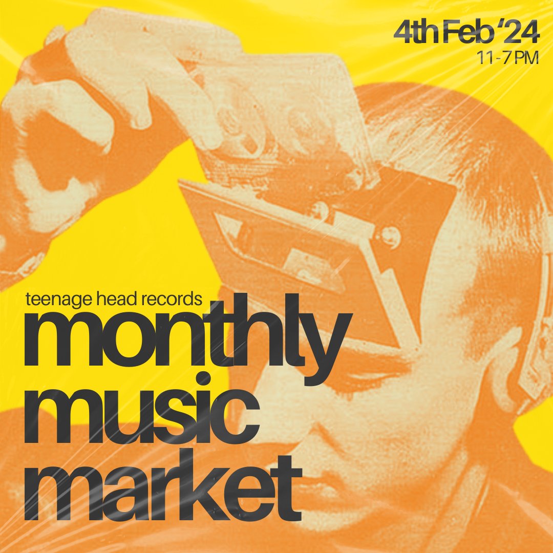 It's been awhile since our last flea market. We hear you. See ya this Sunday ✌️