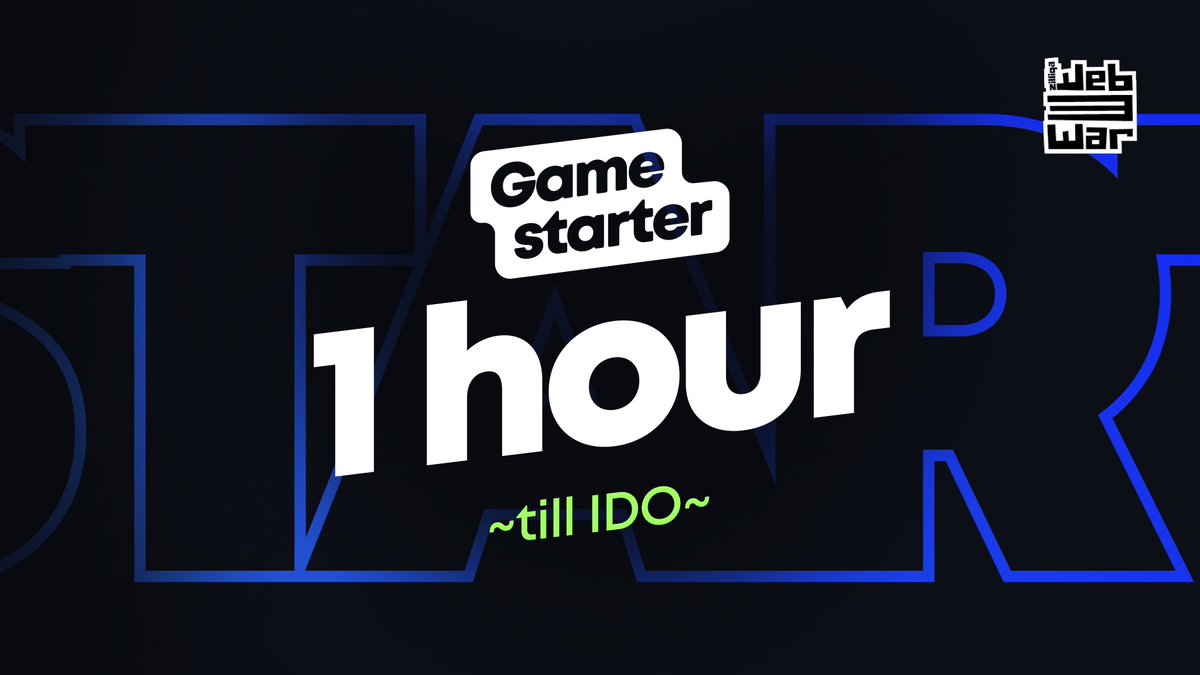 gamestarter's tweet photo. Just 1 hour left until the @web3war_game VIP Round kicks off! 😮

VIP round details:

🔜 Exclusively for $GAME stakers
🔜 First-come, First-served basis
🔜 Stake minimum $10.000 $GAME
🔜 Max ticket size: $4,000
🔜 Protected by Gamestarter Protection Protocol

Get all the details here 👇
https://t.co/seZX13yypJ