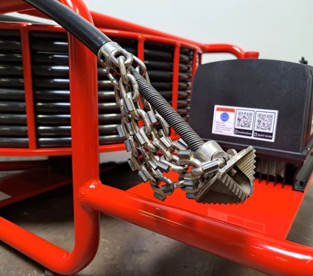 PicoteSolutions's tweet photo. The New Picote Standard Drill Chain does it all for reinstating connections in CIPP.
Drill head or chain wearing out? Swap them separately.  https://t.co/x65irqhD0d
#picotesolutions #trenchlesstechnology #utilities #becauseitworks https://t.co/3iCRkKepSI