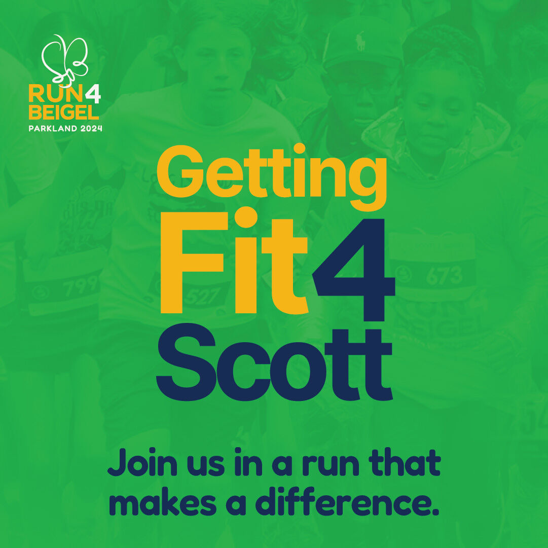 🌟 "Getting Fit for Scott" at #RUN4BEIGEL 🏃‍♀️🏃‍♂️Join us in honoring Scott J. Beigel's legacy. Let's embody the energy and passion Scott lived by. Every run, every step, is in remembrance of his inspiring spirit. Let's get fit, not just in body, but in purpose. 👟💖