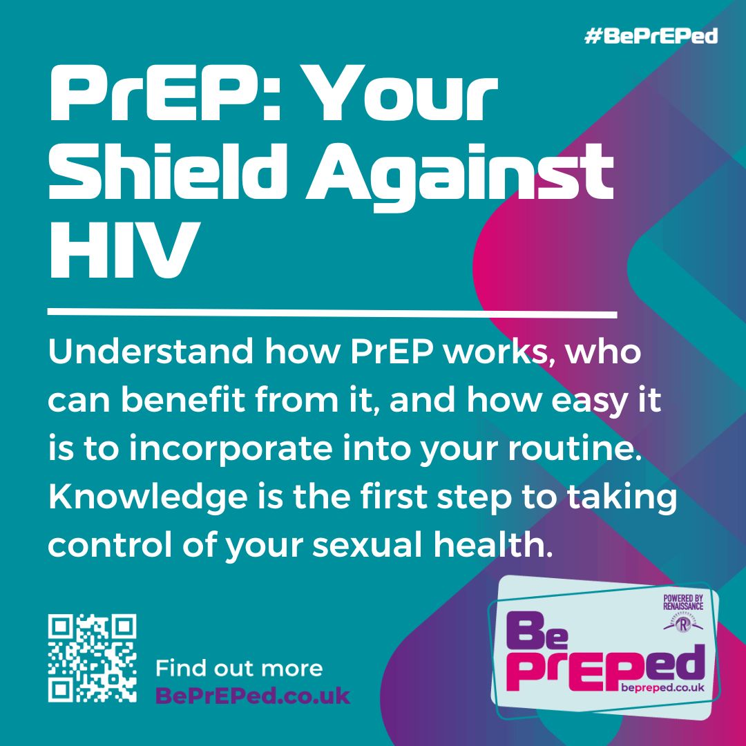PrEP is a daily medication that reduces the risk of contracting HIV, providing a powerful shield for those at higher risk. It's time to break down barriers, challenge stigmas, and spread awareness about this life-changing prevention method. 

#HIV #PrEP #BePrEPed #UequalsU