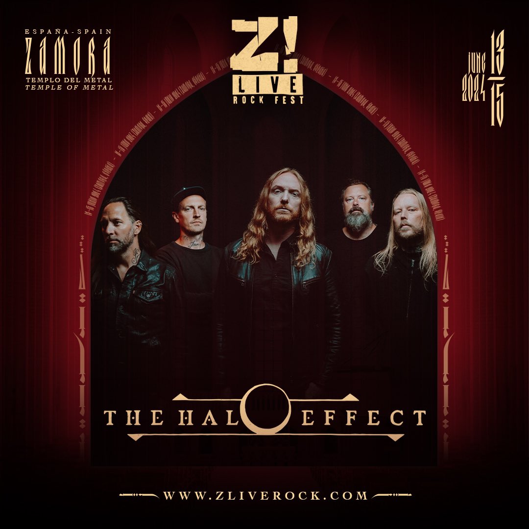 Halos of Z Live Rock- we are happy to announce that we will see you at June 15th! 💚 #zliverockfest #thehaloeffect