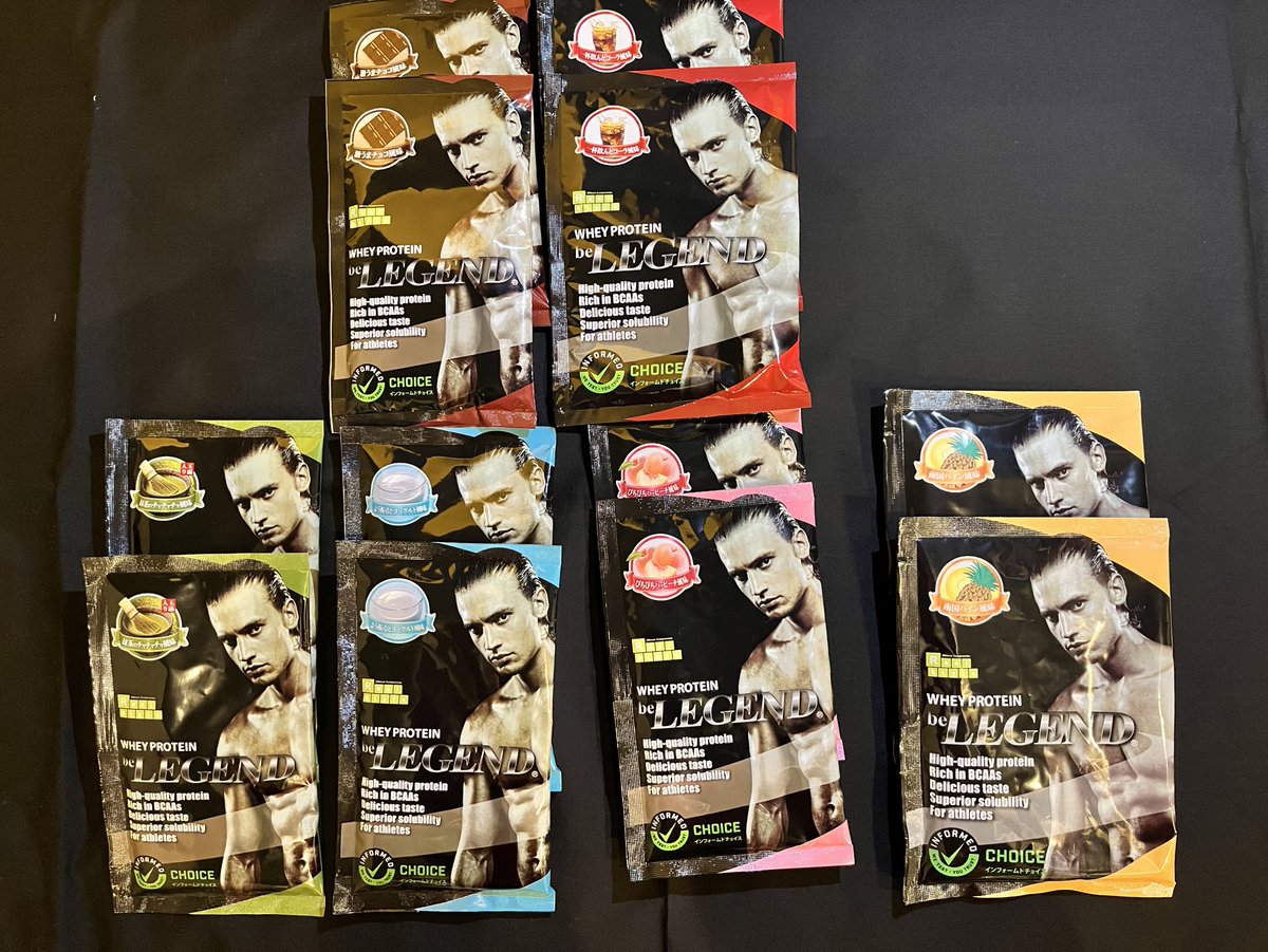 ATLED_PGYM's tweet photo. 【プロテイン入荷‼️】

新しく販売するプロテインが入荷しました‼️
お試しパック30gのものは¥300からご購入いただけます‼️🥛

定番のチョコから変わり種のコーラ、抹茶などご用意がございます‼️

また、1kgの大袋も注文可能ですのでご相談ください👀 https://t.co/J5c6maHyyL