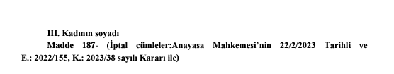 fidanataselim's tweet photo. Dünden beridir Nüfus Müdürlükleri kadınlara erkeklerin soyadını dayatmaya devam ediyor.
Bu da herhalde kanunsuz emri uygulamaya girer.   
Medeni Kanun'u açın bakın ne göreceksiniz. https://t.co/NtV02xoDLG