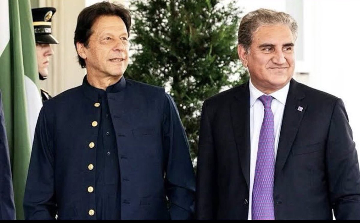 #ImranKhanPTI and #ShahMehmoodQureshi , those who stood for Pakistan's Haqeeqi Azadi against a foreign conspiracy!

#Elections2024 #عمران_خان_پر_ظلم_نامنظور #Pakistani