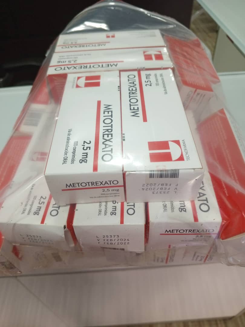 tamairycabrera's tweet photo. Gente: una linda seguidora está donando metrotexato tabletas de 2.5mg, si alguien lo necesita por favor, avísenme.

Se necesita informe y copia de cedula del paciente. Están por vencerse (febrero) espero que le sea útil a alguien.

Por favor difundir https://t.co/OYHkjwZWVj