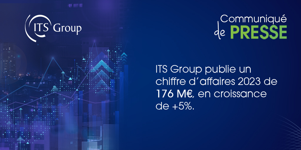 ITSGroupSA's tweet photo. 🚀[ITS Group] Bilan 2023 : Croissance de 5% à 176 M€! 💼💪 Nouvelle réussite démontrant la solidité d'ITS Group sur le marché de la transformation digitale. Objectifs 2024 en vue, avec un engagement durable &amp; de nouveaux recrutements! 👉 https://t.co/CkKCvNGGHC #ITSGroup https://t.co/jU92Sdvy3C