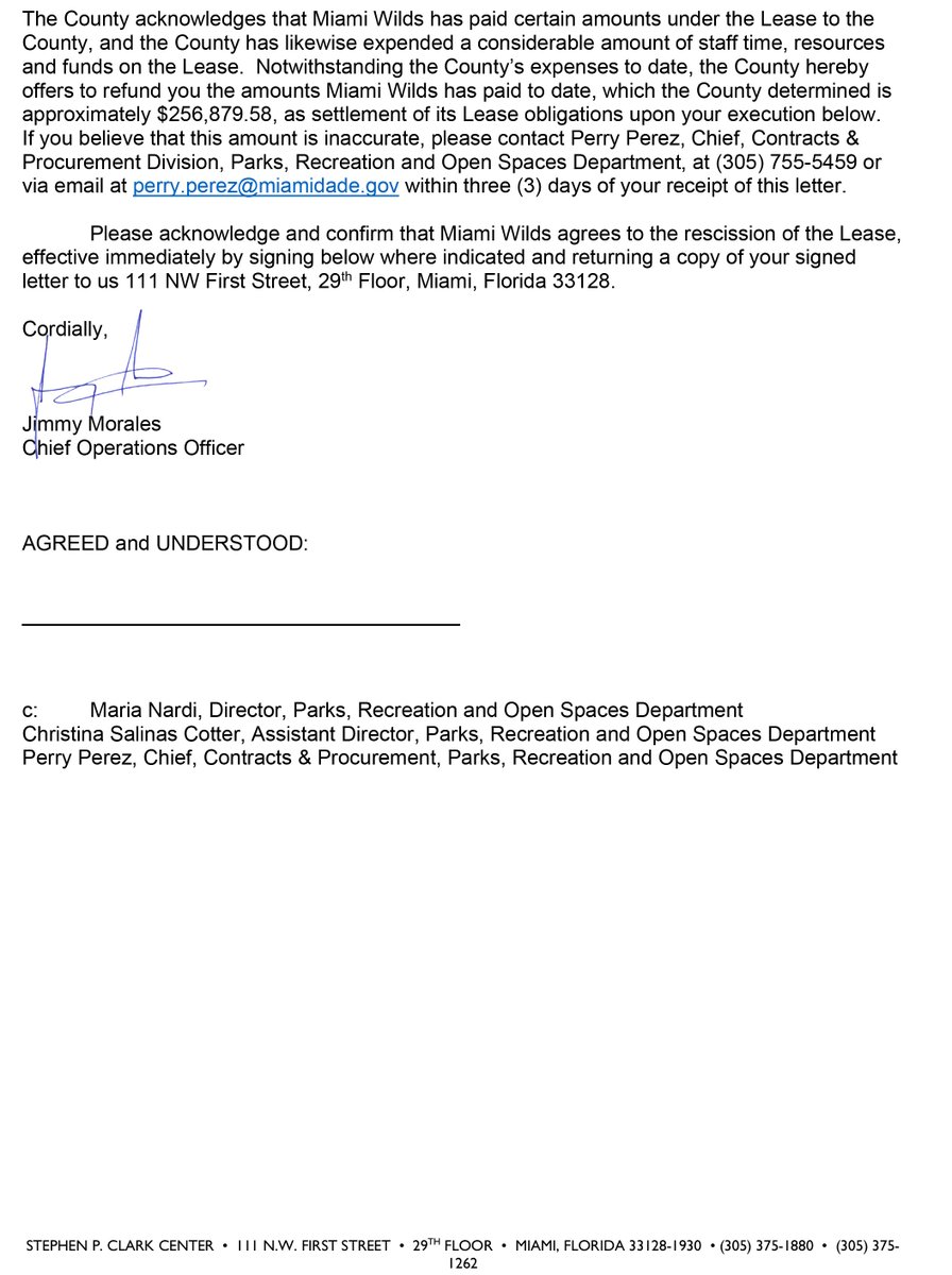 RonMagill's tweet photo. It's official! Miami-Dade County has rescinded the lease with Miami Wilds to build a water park on environmentally sensitive land at Zoo Miami! Thanks to all who fought so hard against all odds to protect our environment! Special thanks to @MayorDaniella for following through! https://t.co/I5BBJOk2Vh