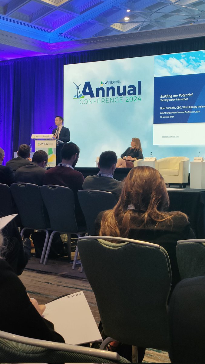 eoin89mcc's tweet photo. Looking forward to an interesting couple of days at the #WEIConference2024. @WindEnergyIRL https://t.co/fbQqjLnUOC