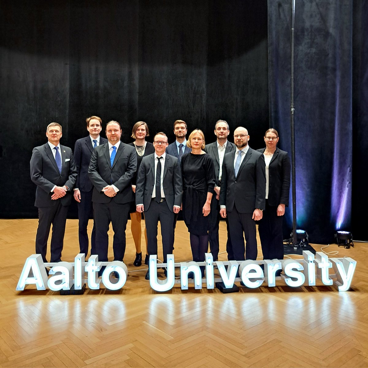 Aalto University (@aaltouniversity) on Twitter photo Today with Tenured Professors' Installation Talks, we celebrate Aalto's newly tenured professors and their expertise in and across science, art, design, technology, and business.
Congratulations! 💐 <a href="/AaltoARTS/">Aalto University ARTS</a> <a href="/AaltoTechsperts/">Aalto Techsperts</a> @AaltoENG Today with Tenured Professors' Installation Talks, we celebrate Aalto's newly tenured professors and their expertise in and across science, art, design, technology, and business.
Congratulations! 💐 <a href="/AaltoARTS/">Aalto University ARTS</a> <a href="/AaltoTechsperts/">Aalto Techsperts</a> @AaltoENG