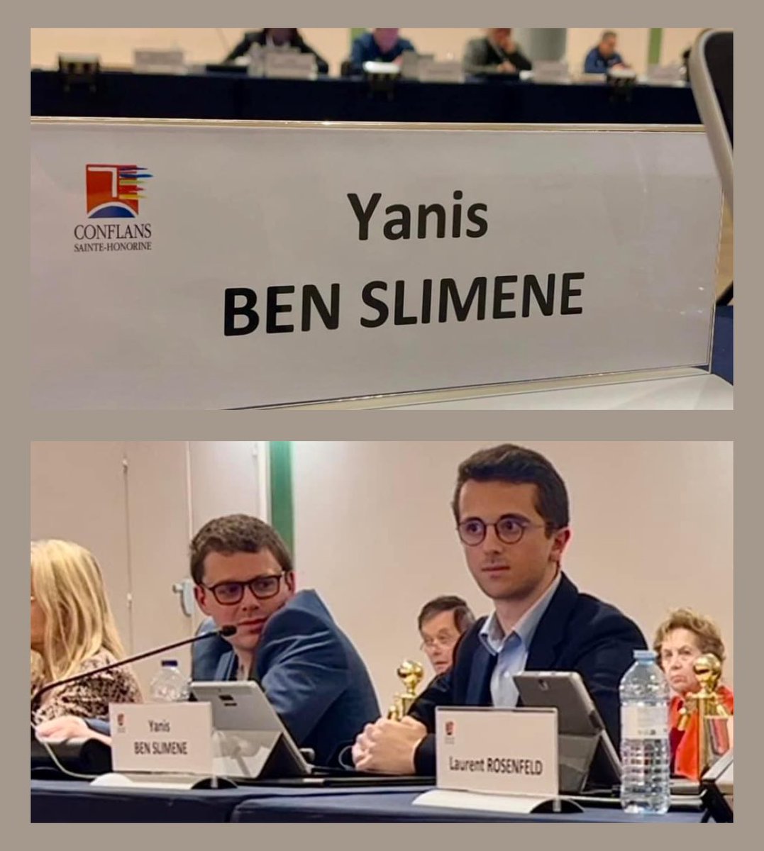 Fier de commencer officiellement mon mandat d’élu au Conseil municipal de Conflans-Sainte-Honorine ! 🇫🇷🗳️

Plus jeune membre de l’assemblée, je compte apporter mes idées et mon dynamisme au débat, aux côtés des élus du groupe <a href="/EnsemblConflans/">Ensemble pour Conflans</a> présidé par <a href="/MickaelLittiere/">Mickaël Littiere</a>.