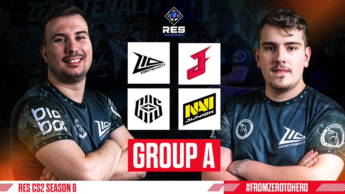Z10esports's tweet photo. Season 6 of @RESCSGO is coming soon! ๐ฅ
We are a part of Group A consisting of:
1โฃ @Z10esports / @Z10_PL
2โฃ #Juggernauts
3โฃ @thechsesports
4โฃ @natusvincere Junior
Tune in on February 2th to watch our first match!
#RESTour #RoadToBLAST | #WeMakeHeroes #Z10WIN https://t.co/03eO7xxPFF