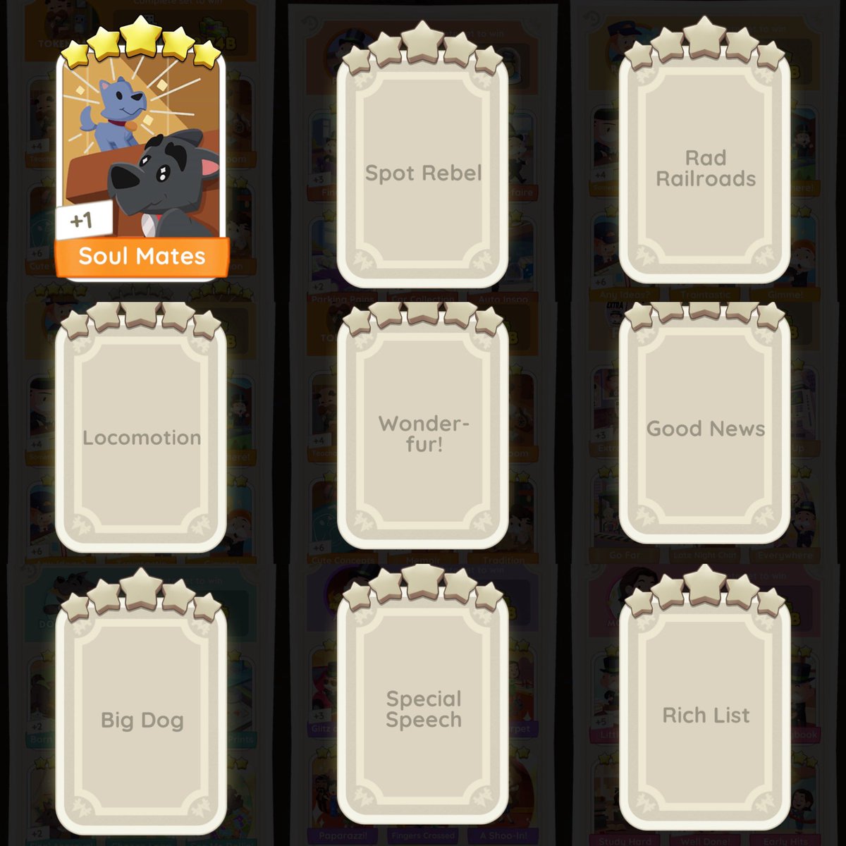 #MonopolyGoTrade #MonopolyGo anyone wanna trade? Also have a lot of 4 🌟. Hit me up