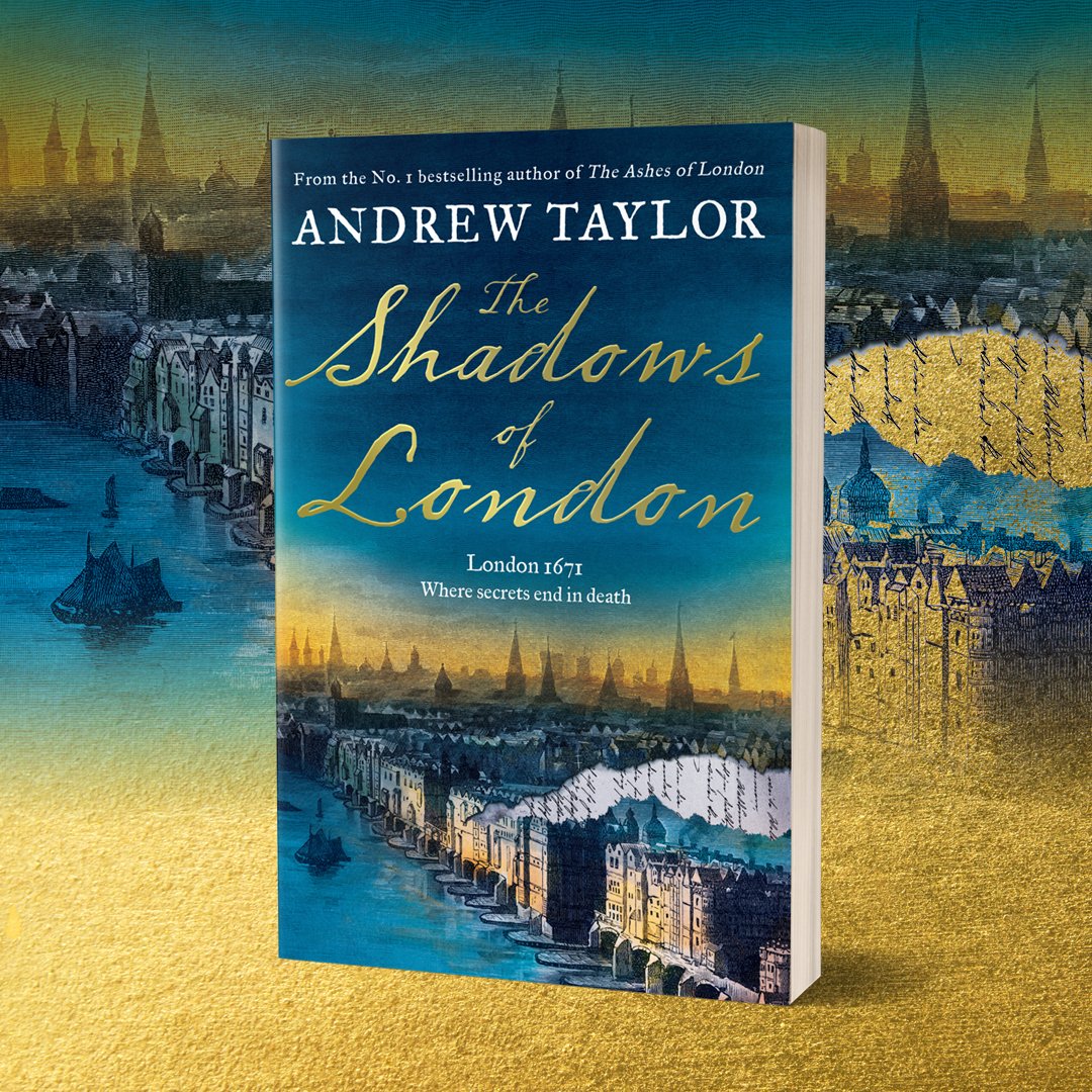 London 1671. The damage caused by the Great Fire still overshadows the capital. From the Sunday Times bestselling author @AndrewJRTaylor, The Shadows of London is the latest gripping new historical crime thriller. Publishing February 15th: smarturl.it/ShadowsofLondo…