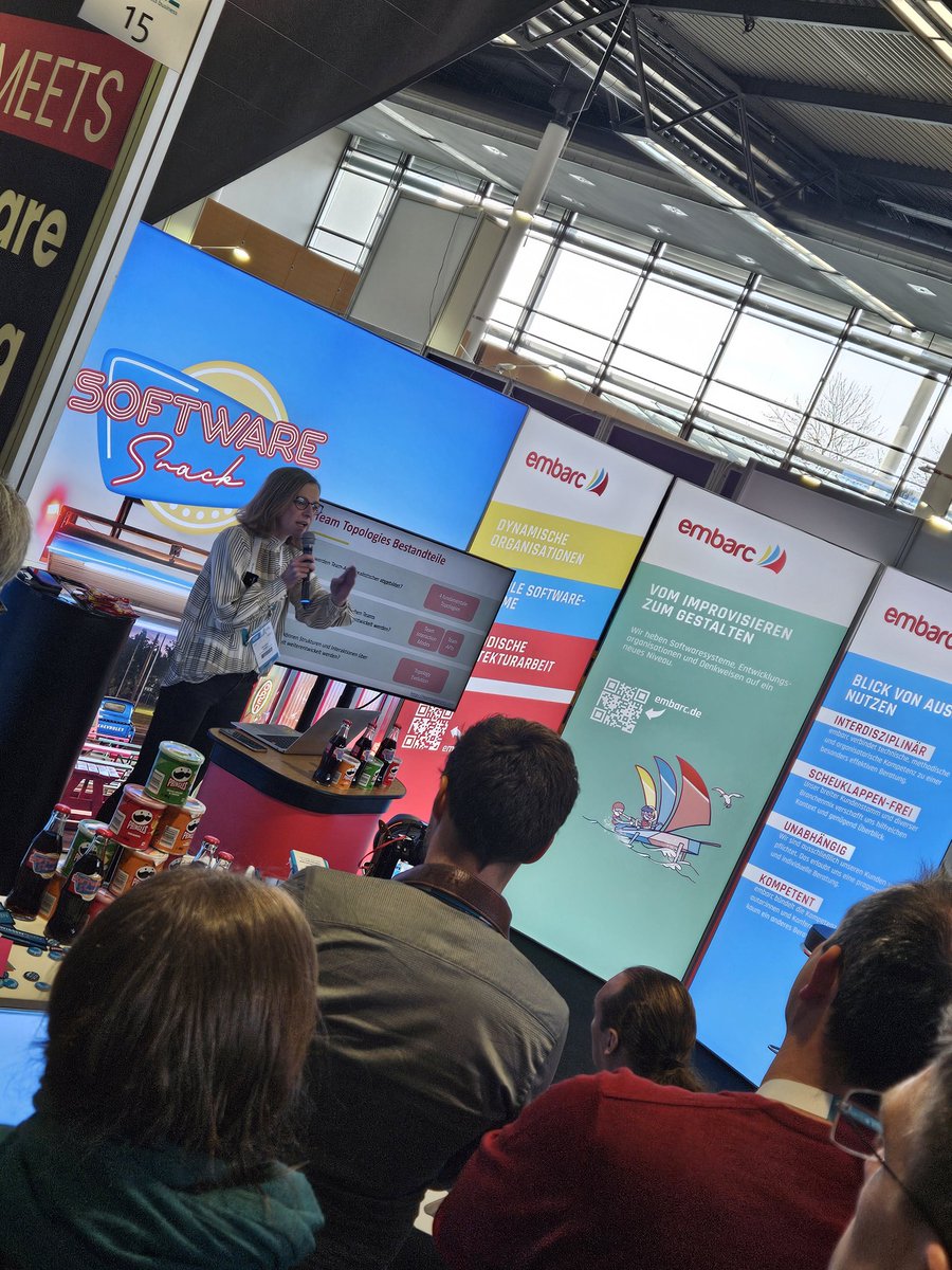 Ina Einemann (@ieinemann) on Twitter photo Unsere Pausensnacks an unserem gemeinsamen Stand mit <a href="/embarced/">embarc Software Consulting GmbH</a> starten. <a href="/KimDuggen/">Kim Nena Duggen</a> spricht über Team Topologies. <a href="/_openknowledge/">OPEN KNOWLEDGE GmbH</a> Unsere Pausensnacks an unserem gemeinsamen Stand mit <a href="/embarced/">embarc Software Consulting GmbH</a> starten. <a href="/KimDuggen/">Kim Nena Duggen</a> spricht über Team Topologies. <a href="/_openknowledge/">OPEN KNOWLEDGE GmbH</a>
