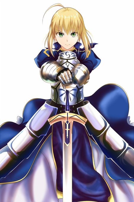 祝!Fate/stay night20周年!これは10年前、10周年の時に描いたセイバー 