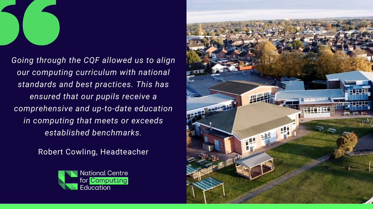 WeAreComputing's tweet image. A huge congratulations to @fossewayacademy for recently achieving their Level 5 Computing Quality Mark!
Read our latest case study to get an insight into their journey and what makes their provision truly exceptional 💡⭐ #computingqualityframework
👉 ncce.io/77nliw