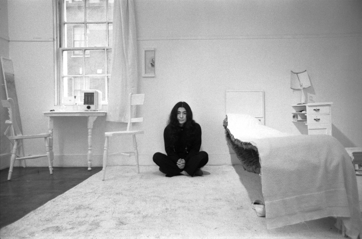 Only two weeks to go until the UK's largest @YokoOno exhibition ever opens at Tate Modern! Spanning more than seven decades, #MusicOfTheMind celebrates key moments in Ono's influential career.

🎟️ Reserve your tickets here: bit.ly/3RbcjJv
​📷 #YokoOno, Half-A-Room 1967