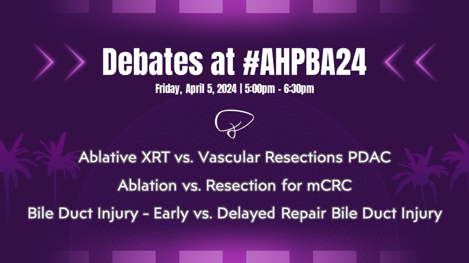 Catch these debates at #AHPBA24 Registration and meeting info: cvent.me/wWGqb9?locale=… April 4-7, 2024 at Loews Miami Beach