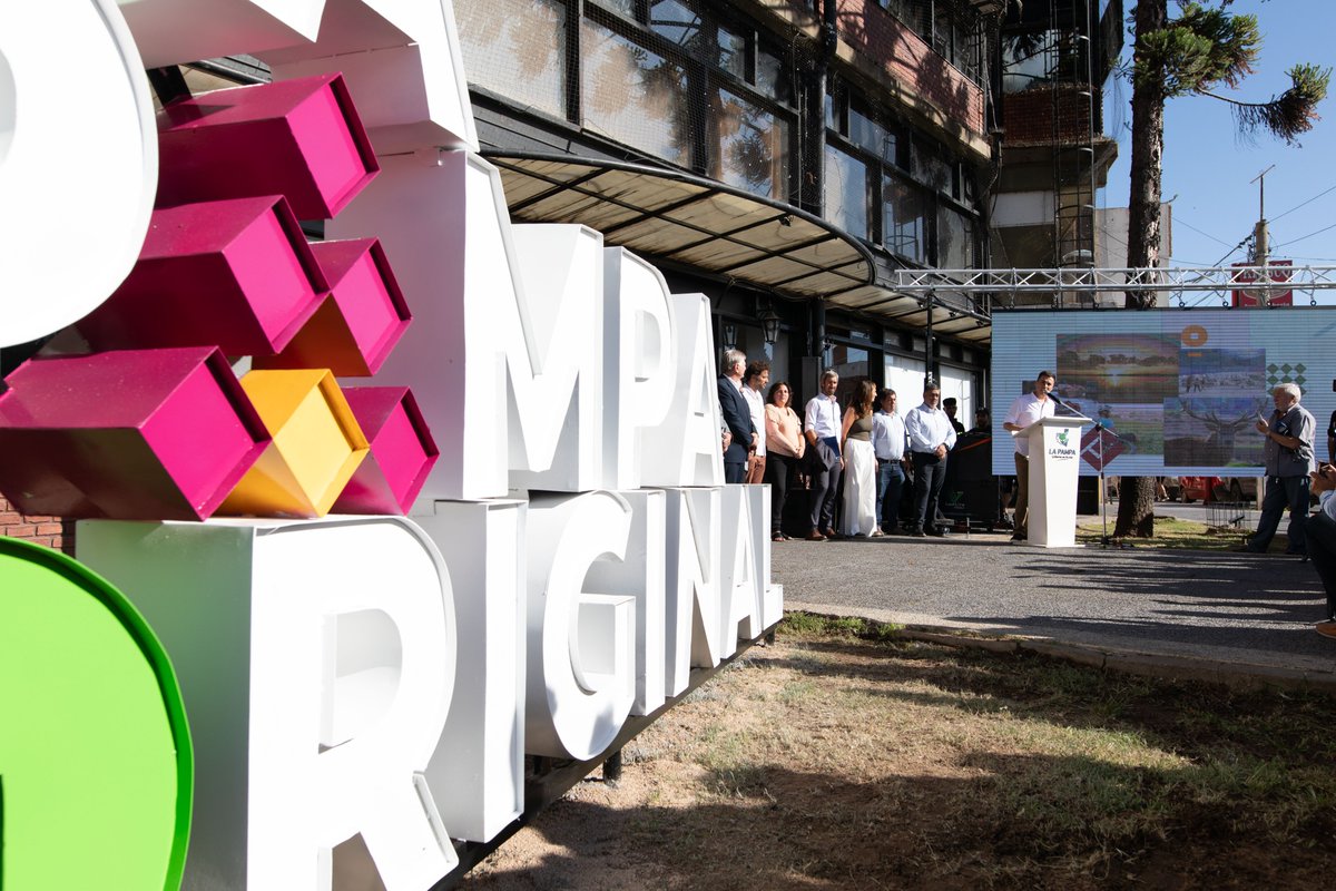 Desde el Ente Oficial de Turismo Patagonia acompañamos a La Pampa, en la presentación de la nueva marca que posicionará a la Provincia como un destino vinculado a sus orígenes! #LaPampaOriginal 👏👏👏