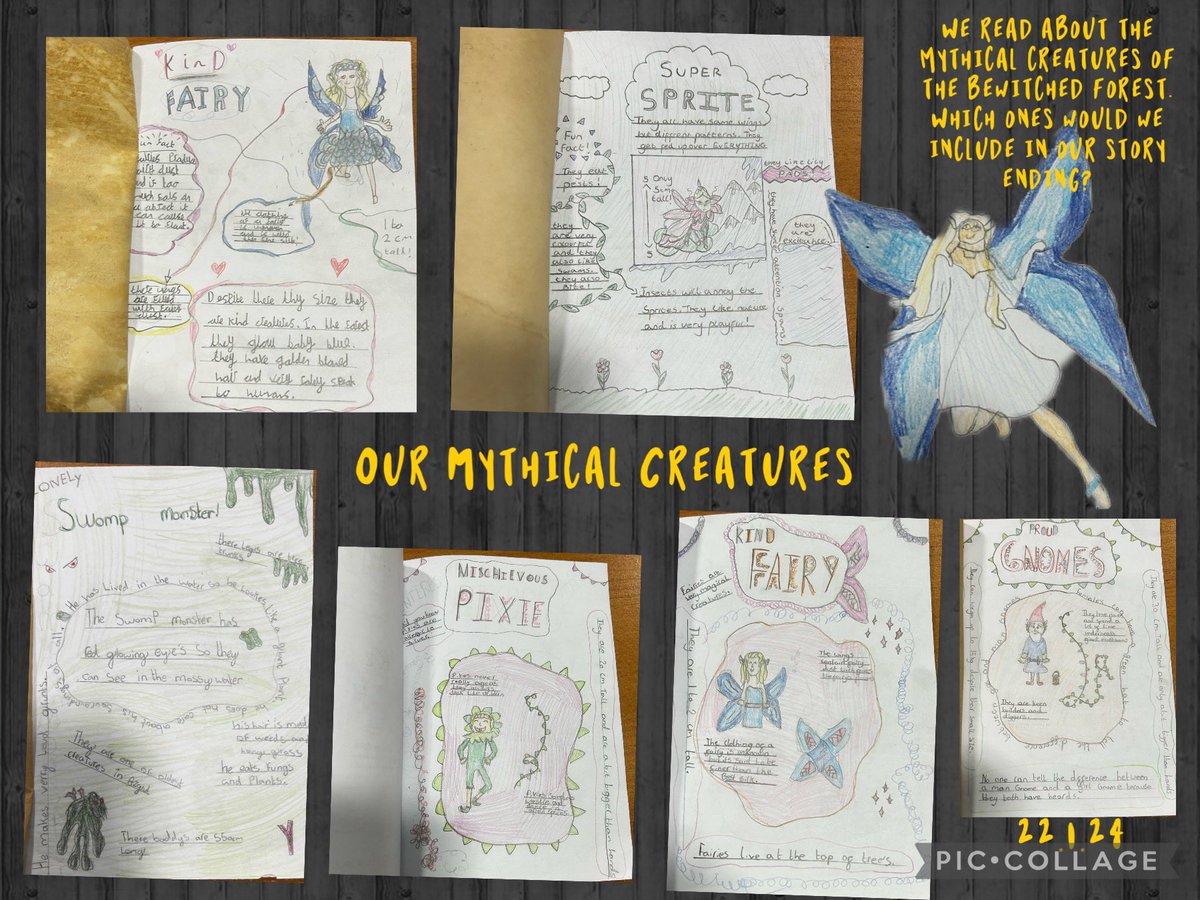 Year 4/5 (@missreesmps) on Twitter photo Which mythical creature will we choose to help our characters escape the Bewitched Forest? Fantastic research and layout of your mythical creature booklets! <a href="/EAS_LLCEnglish/">EAS Language, Literacy & Communication</a> <a href="/InspireEd/">Inspire Education</a> <a href="/HEADMPS/">Mr J Harris</a> <a href="/Mae5ySchool/">Maesycwmmer Primary</a> Which mythical creature will we choose to help our characters escape the Bewitched Forest? Fantastic research and layout of your mythical creature booklets! <a href="/EAS_LLCEnglish/">EAS Language, Literacy & Communication</a> <a href="/InspireEd/">Inspire Education</a> <a href="/HEADMPS/">Mr J Harris</a> <a href="/Mae5ySchool/">Maesycwmmer Primary</a>