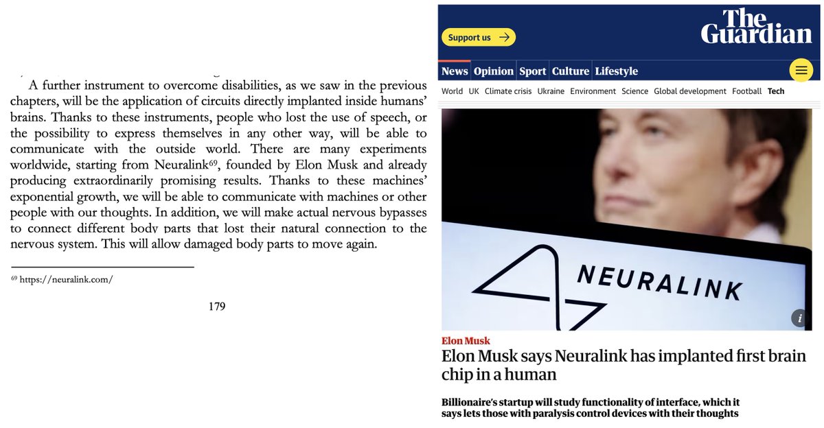 ✅ Overcoming disability thanks to chips implanted in the brain ✅ It was just a few hours ago that @neuralink implanted its chip in a human being for the first time. The implanted patient is doing well and recovering. The overall goal is to create direct communication channels