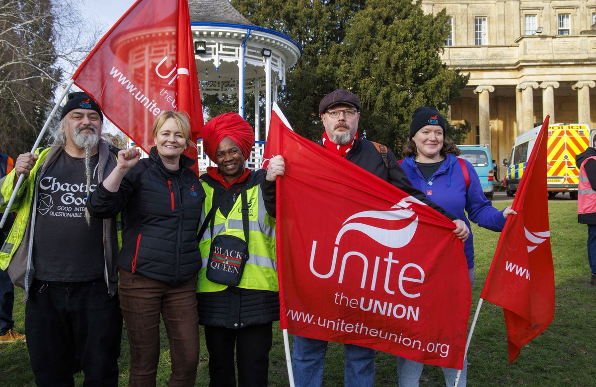 Sharon Graham (@unitesharon) on Twitter photo .<a href="/Cambridge_Uni/">Cambridge University</a> has been enforcing below inflation pay rises for too long & our members have had enough. It may be a prestigious university, but that doesn’t put food on the table or pay the bills of essential workers doing vital roles. #JobsPayConditions unitetheunion.org/news-events/ne… .<a href="/Cambridge_Uni/">Cambridge University</a> has been enforcing below inflation pay rises for too long & our members have had enough. It may be a prestigious university, but that doesn’t put food on the table or pay the bills of essential workers doing vital roles. #JobsPayConditions unitetheunion.org/news-events/ne…