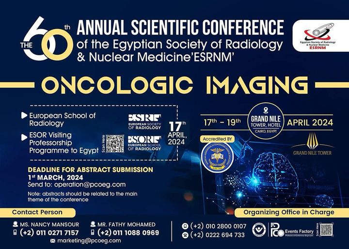 Egyptian Society of Radiology ‘ESRNM’ tweet media
