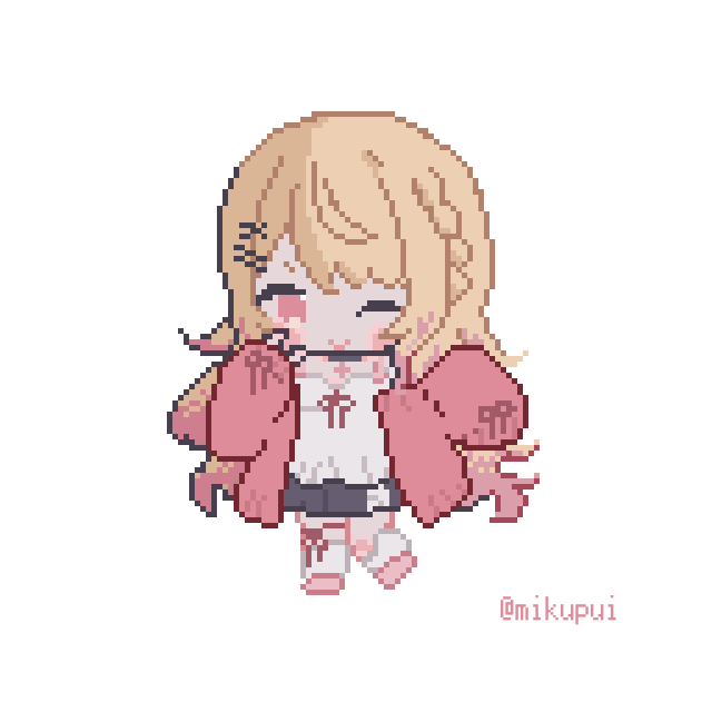 mikupui's tweet photo. 琥珀先生(#kohaku_sogo)に可愛いドット絵描いていただきました🎶♡
ずっと見ていた先生だったから嬉しい！！！
#39art https://t.co/bEhsj3ukJD