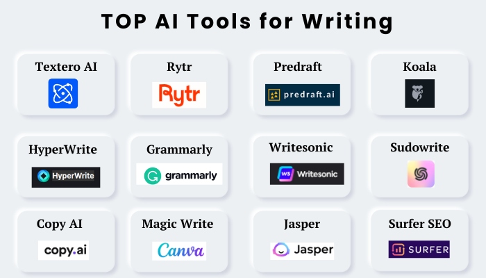 Do AI writing tools really give better ideas? 

Yes.

What AI tools to use? 

These. 

#topaitools #aiwriting #ArtificialInteligence