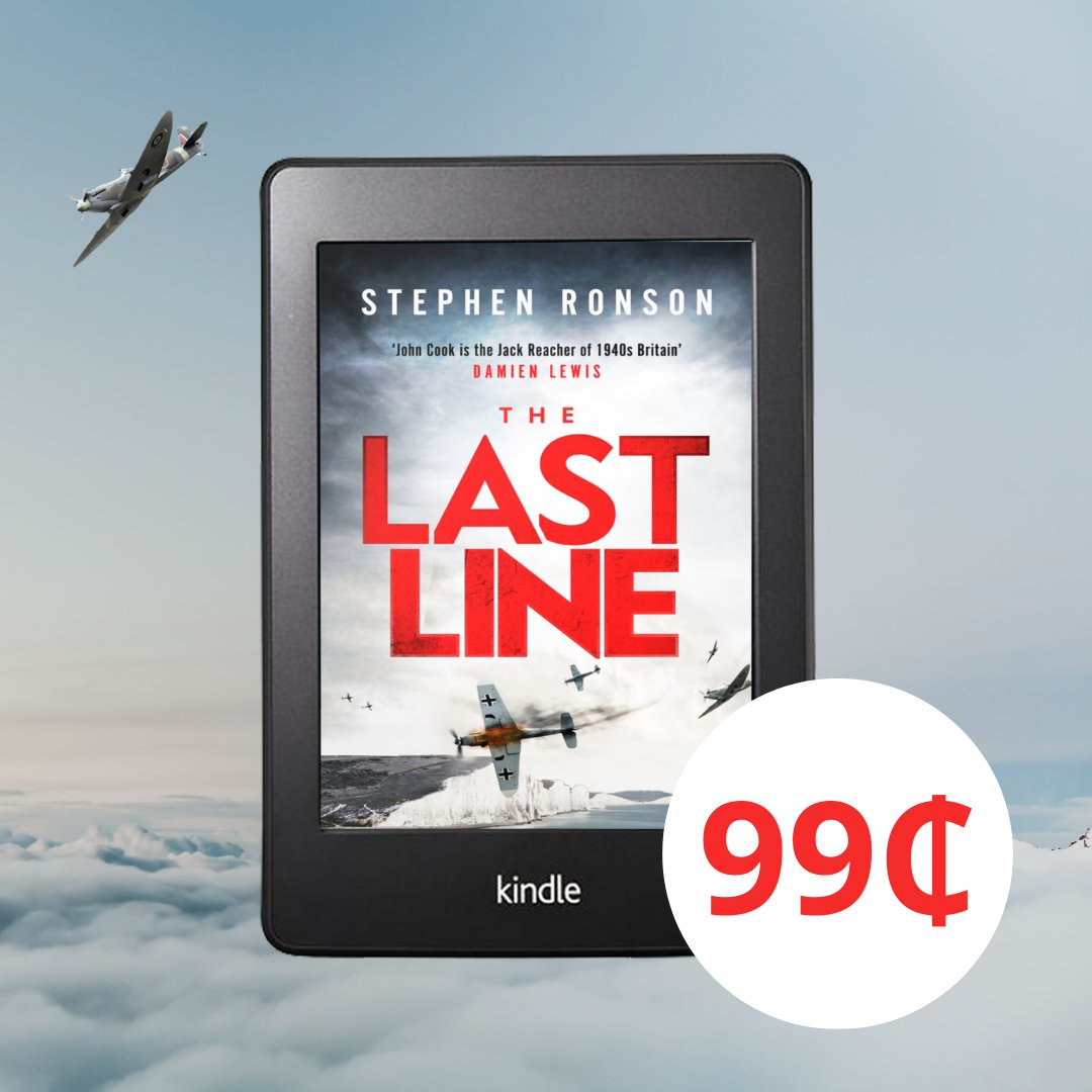#Kindledailydeal alert! My book #TheLastLine is only 99 cents in the US - TODAY ONLY! Readers have been loving the adventures of John Cook and Lady Margaret in the Sussex countryside, in the early days of WW2. 'John Cook is the Jack Reacher of 1940s Britain' Damien Lewis

#ww2…