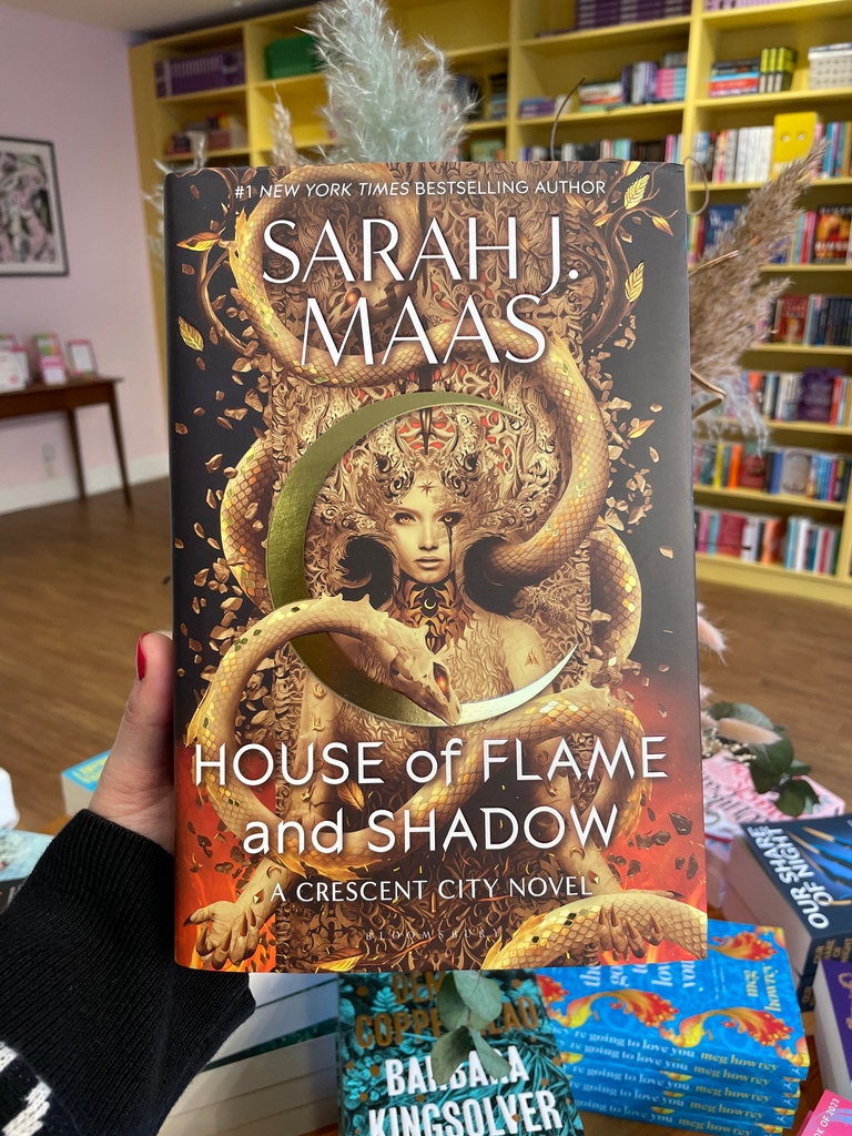 She’s here, and she needs no introduction ✨ The most anticipated fantasy novel of 2024 and the smouldering third instalment in the Crescent City series.