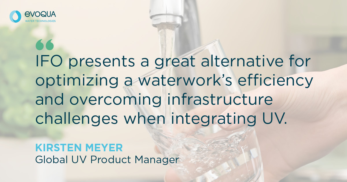 UV disinfection has been the gold standard for water treatment plants. But what about cost &amp; space constraints? Individual filter outlet (IFO) installations offer a novel solution, allowing UV systems to be installed directly at the filter outlet. See how: evoqua.com/en-GB/articles…