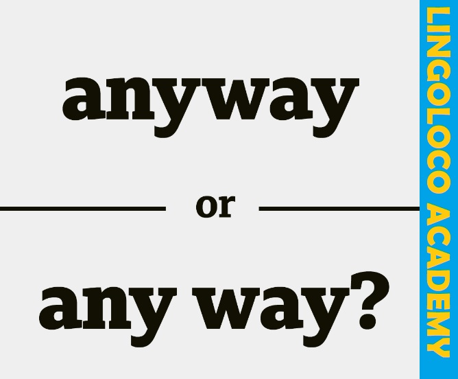 LingoLoco_PH's tweet image. 🤔 Do you know the difference between ‘anyway’ and ‘any way’? 👀 Check this post so you never get it wrong again! ✍️ Try writing some example sentences of your own!
#LINGOLOCOACADEMY#anyway #adverb #adjective  #esl #efl #vocabulary #englishclass #expressions #learnenglish