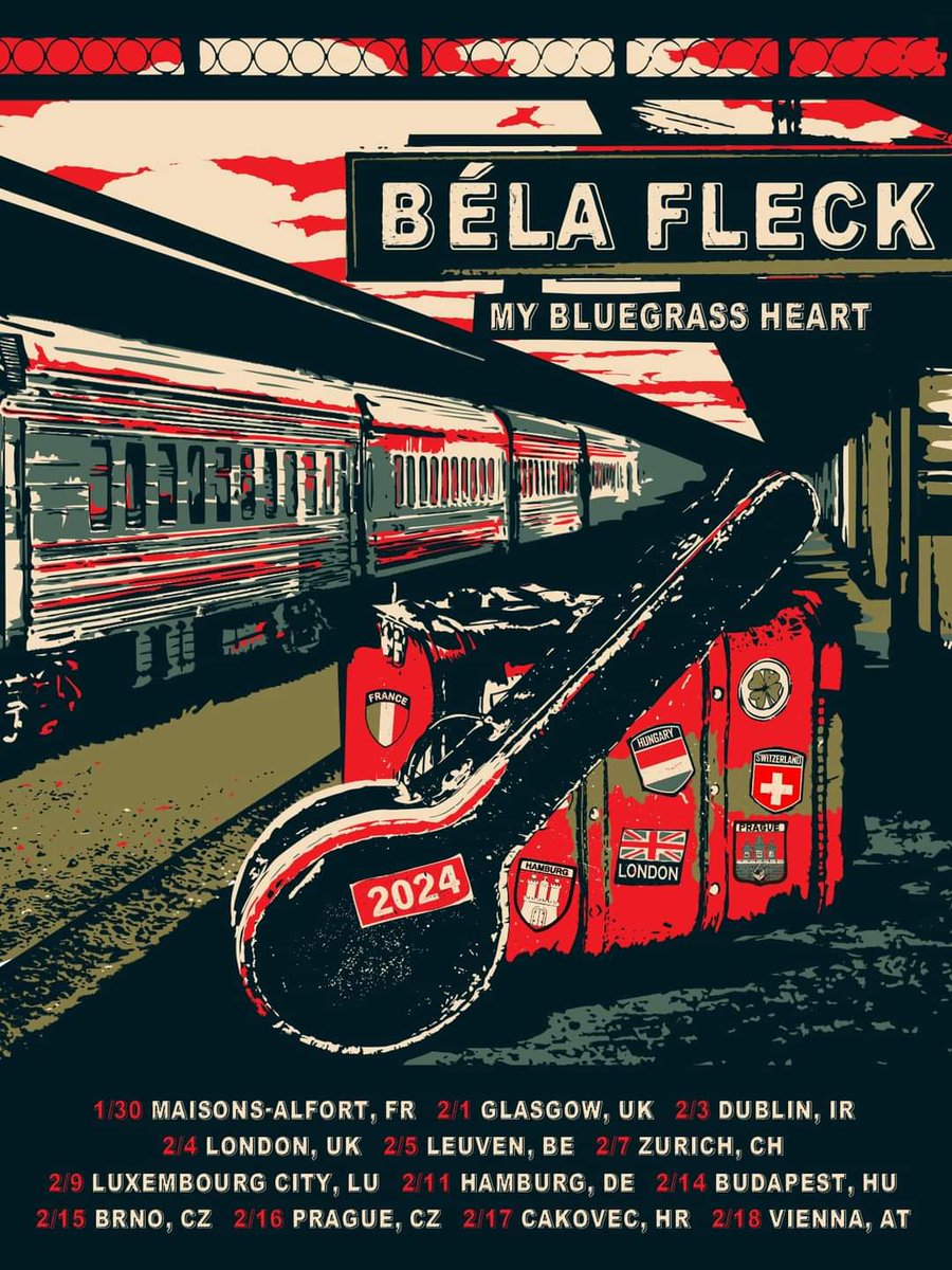 Start of the My Bluegrass Heart European tour!