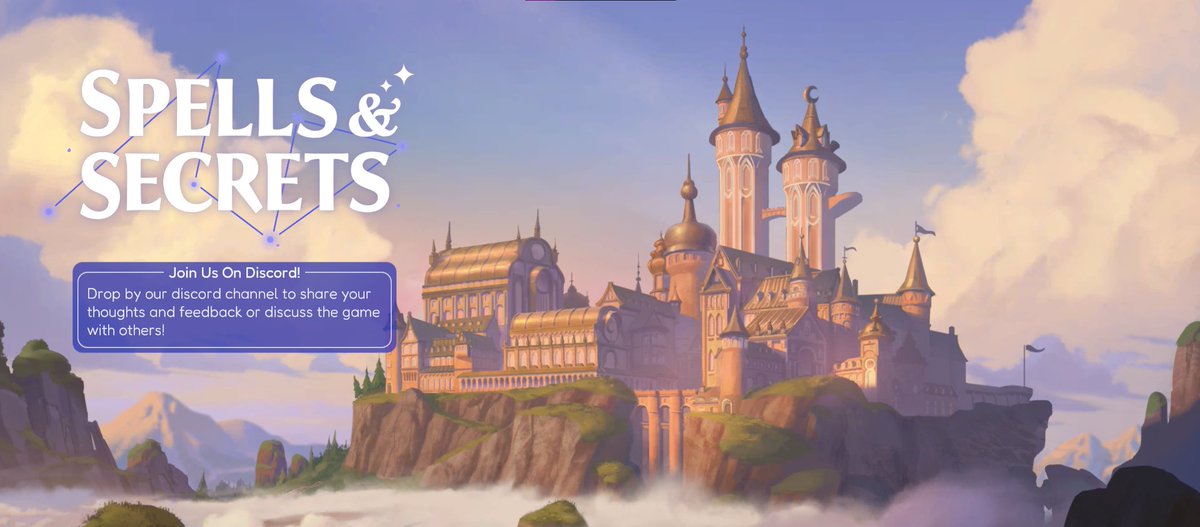 gracebelkaid's tweet photo. Bom dia!
Hoje temos #SpellsAndSecrets, um game de magia muito daora que recebi pelo #Keymailer!
Vamos conhecer juntos?
https://t.co/TvnjHfNE1e https://t.co/aQsjkdhwgx