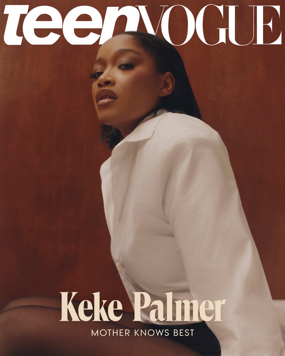 from Akeelah to media mogul to MOTHA 🔑 

for @teenvogue’s first cover of 2024, i sat down with @kekepalmer. after a year that changed her life forever, the @KeyTVNetwork founder is rewriting the rules of Hollywood, leveling up, and letting go of fear. ⤵️  tnvge.co/Z3uRo5m