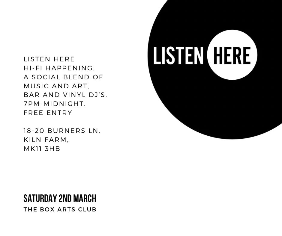 #listenhere #vinyl #art #music #theboxartclub #miltonkeynes