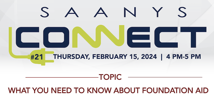 Attn. members - Join us for a free webinar on 'What You Need to Know About Foundation Aid' -  2/15 - adobe.ly/48Kir2V
@saanysPD @NYSASCD