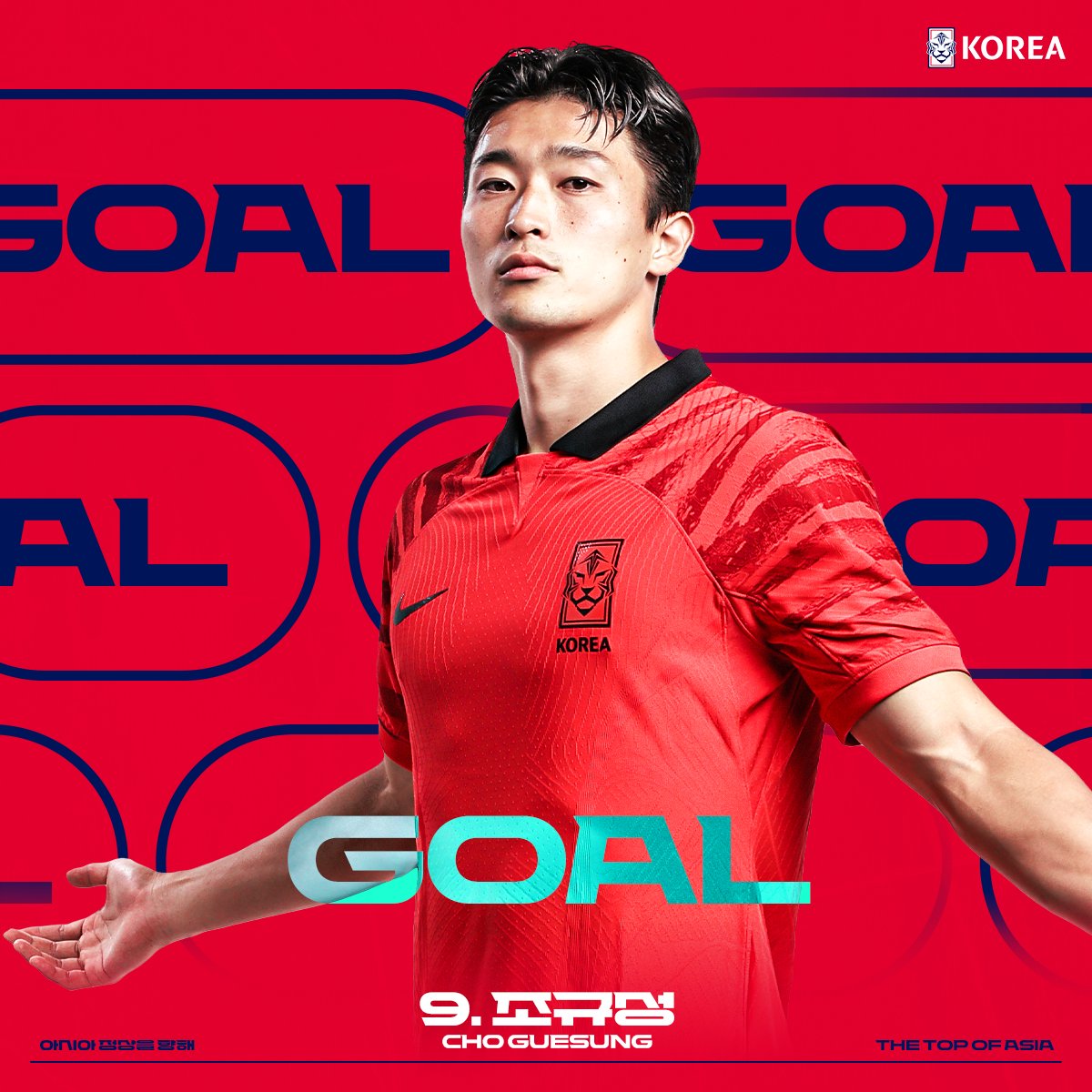 [𝗚𝗢𝗔𝗟] 대한민국🇰🇷 1-1 🇸🇦사우디
후반 45+9분, 조규성이 극적인 동점골을 만들어내며 경기를 원점으로 만듭니다!
남은 시간 대한민국의 승리를 위해 힘찬 응원부탁드립니다!

#AsianCup2023 #대한민국 #축구국가대표팀 #아시아_정상을_향해