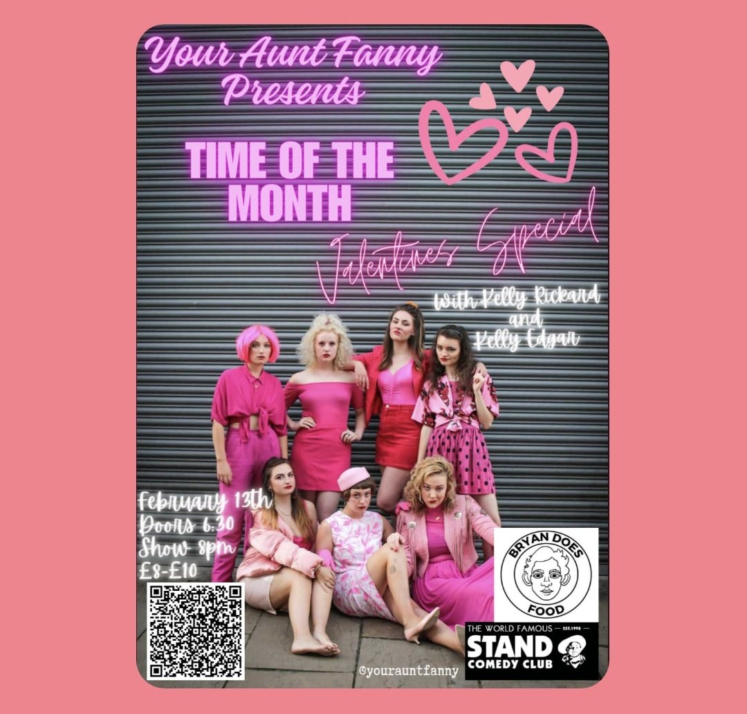 IZZY ☮️✨ (@izsorby) on Twitter photo 2 WEEKS TO GO!!!!! The FIRST 'Time of The Month' is coming to @standnewcastle on Tuesday Feb 13th for your pleasure and entertainment 😁 Link in bio! 🪩🩷 <a href="/kellyegdar/">No Context Kelly Egdar</a> <a href="/Bnixon04/">BryanDoesFood</a> <a href="/YourAuntFanny/">Your Aunt Fanny</a> <a href="/StandNewcastle/">The Stand Newcastle</a> 2 WEEKS TO GO!!!!! The FIRST 'Time of The Month' is coming to @standnewcastle on Tuesday Feb 13th for your pleasure and entertainment 😁 Link in bio! 🪩🩷 <a href="/kellyegdar/">No Context Kelly Egdar</a> <a href="/Bnixon04/">BryanDoesFood</a> <a href="/YourAuntFanny/">Your Aunt Fanny</a> <a href="/StandNewcastle/">The Stand Newcastle</a>