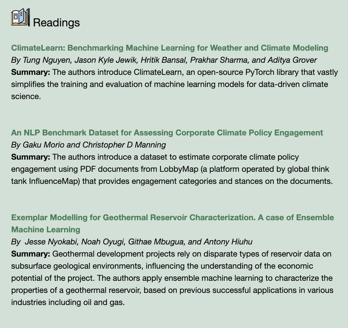 NyokabiJesse's tweet photo. Thank you @ClimateChangeAI for sharing our paper with the community.
One MADNESS that I enjoyed doing.
An idea on #ArtificialIntelligence we borrowed from #Medicine to #geothermal reservoirs.
Link: https://t.co/yy52PxIUp8
@hiuhu_geo @ianleemore @Obota_P https://t.co/JUYZEsXNhO