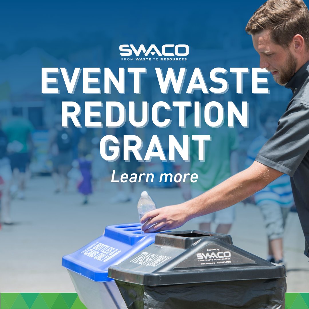 SWACOGreen's tweet photo. If you are a Franklin County event organizer and are interested in learning more about the Event Waste Reduction Grant, contact our grants administrator (grants@swaco.org) or message us to learn about resources that may be available to you.
#SWACO #EventFunding #FranklinCounty https://t.co/V5jBpVIMIz