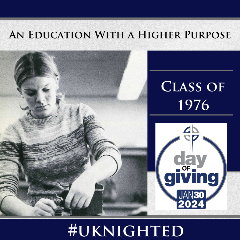 lafacatholic's tweet photo. Look out the Class of 1976 has taken the top of the Battle of the Classes!! #UKnighted #LCSSDayofGiving https://t.co/P3BnwOIDEO https://t.co/RRA1ExH6XI