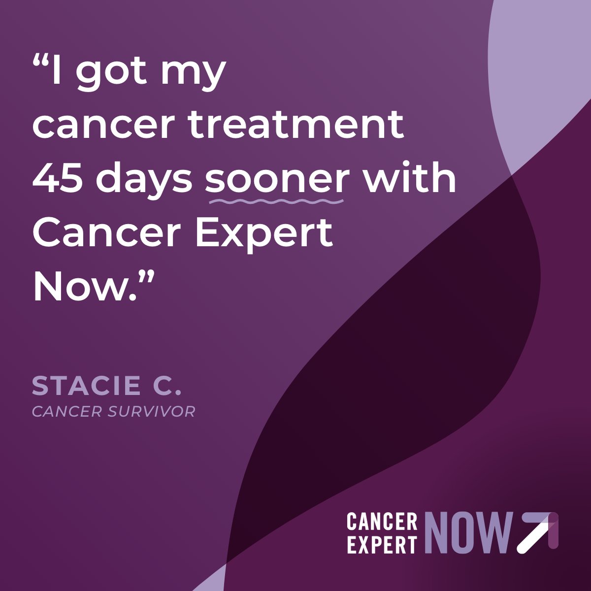 CancerExpertNow's tweet image. Words from a Colorectal Cancer Survivor

“I got my cancer treatment 45 days sooner with Cancer Expert Now. Dr. Venook provided me with peace of mind, answering questions I had regarding staging and next steps. He helped me feel calm and confident.”

#CancerSurvivor #CancerExpert